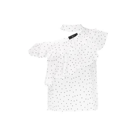 NAEMI NAEMI Blouse Fashion Look zwart / offwhite