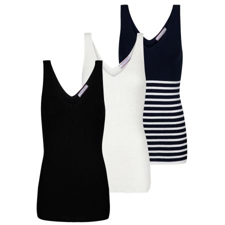 Felix Hardy Felix Hardy Top navy / zwart / wit