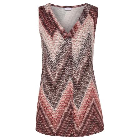 Lascana LASCANA Top bruin gemêleerd / grijs gemêleerd