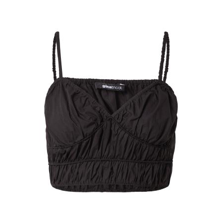 Gina Tricot Gina Tricot Top Sanna zwart