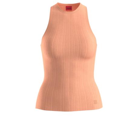 Hugo Boss HUGO Gebreide top Sarepla oranje