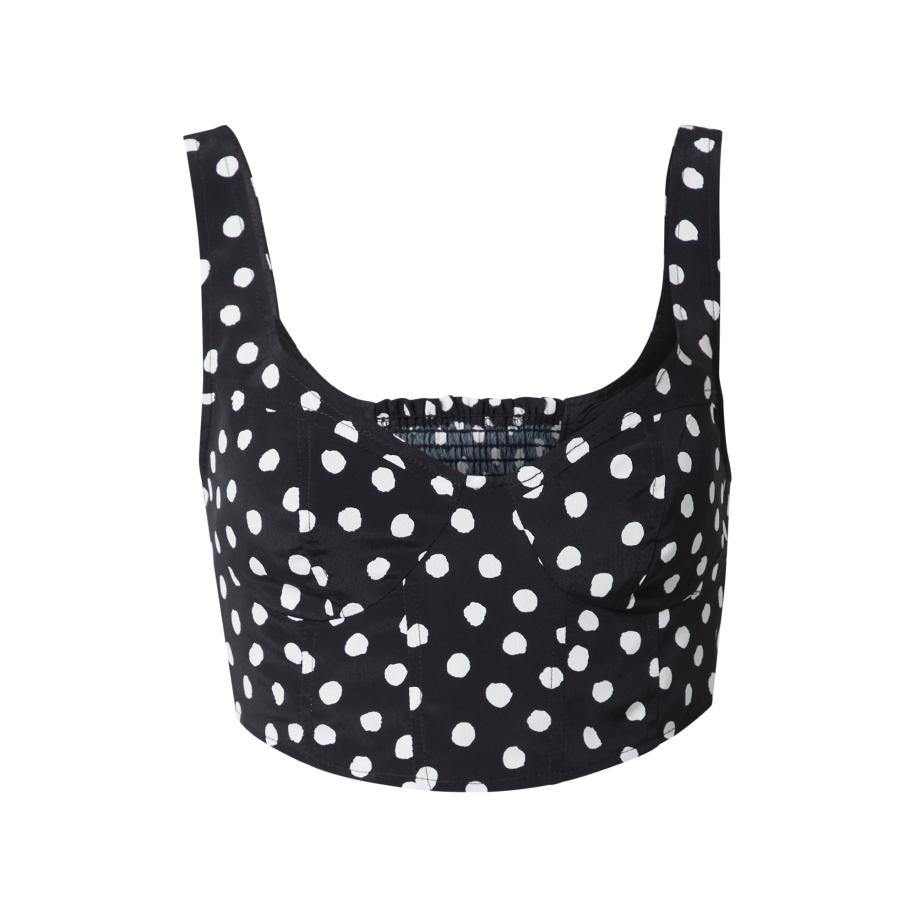 Nasty Gal Nasty Gal Top zwart / wit -