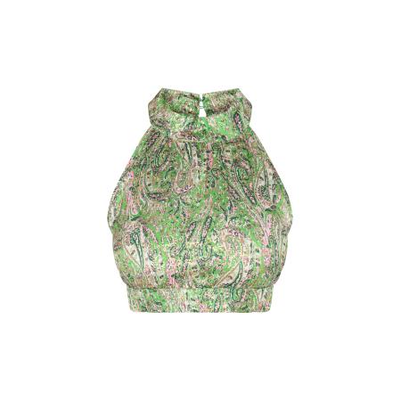 ebeeza ebeeza Top Boho geel / grasgroen / donkergroen / rosa