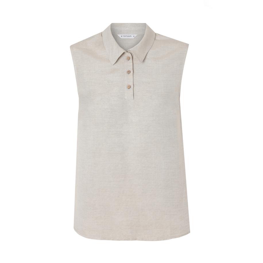 TATUUM TATUUM Blouse beige / beige gemêleerd -