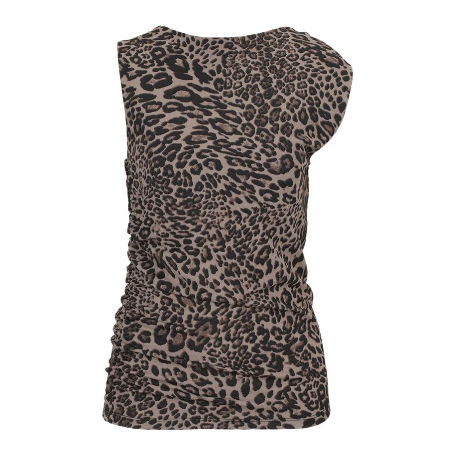 Guido Maria Kretschmer Guido Maria Kretschmer Women Top Edina bruin / chocoladebruin / zwart -