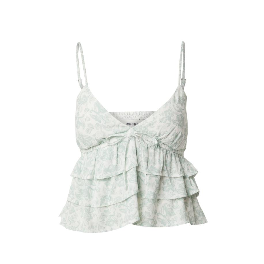 Hollister HOLLISTER Top mintgroen / wit -