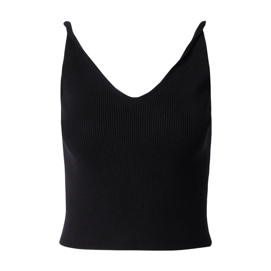 ABOUT YOU ABOUT YOU x Toni Garrn Gebreide top Alexis zwart -