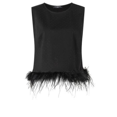 Ana Alcazar Top Abosea zwart