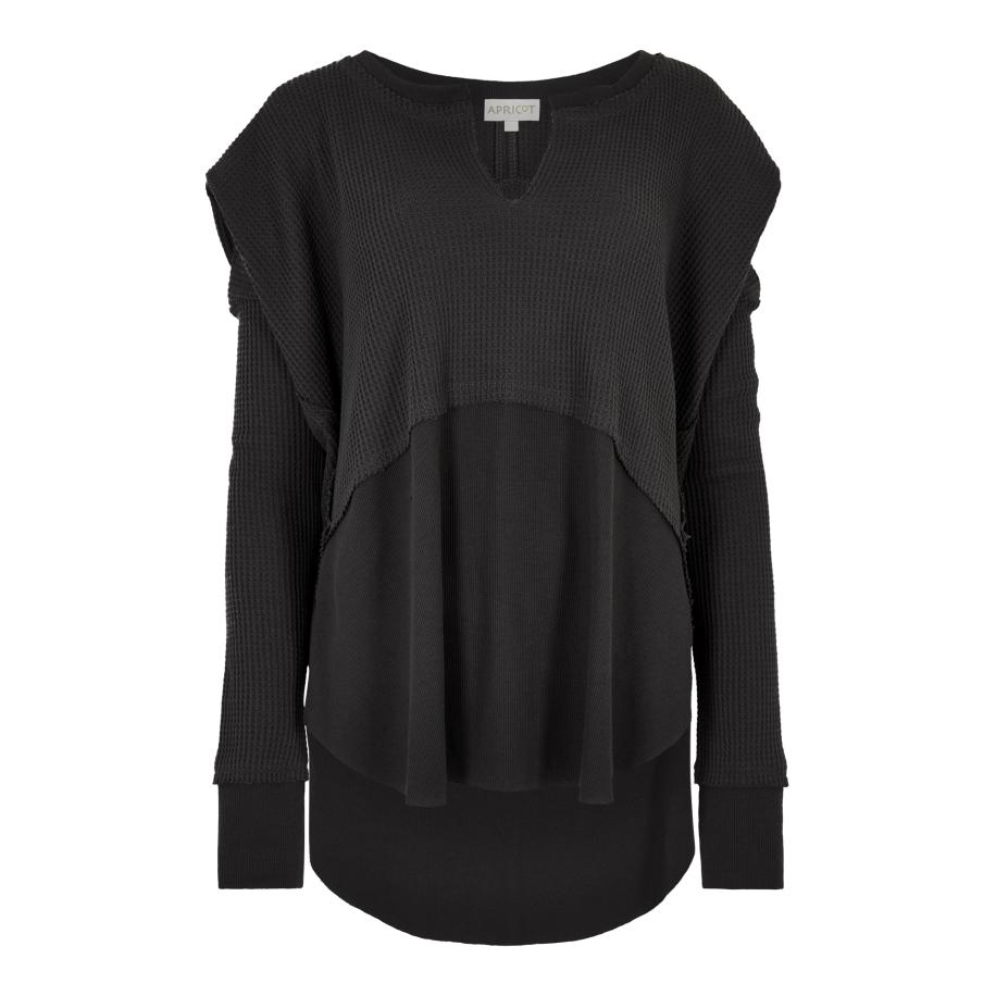 Apricot Apricot Top donkergrijs -