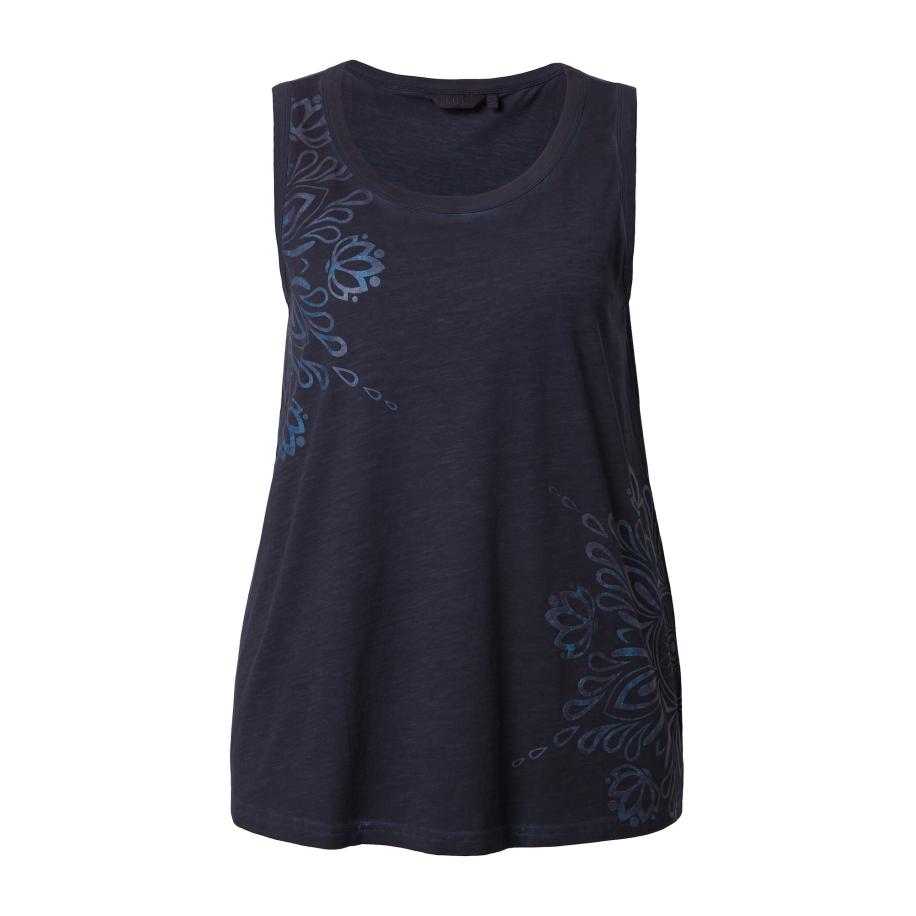Ulla Popken Ulla Popken Top blauw / zwart -
