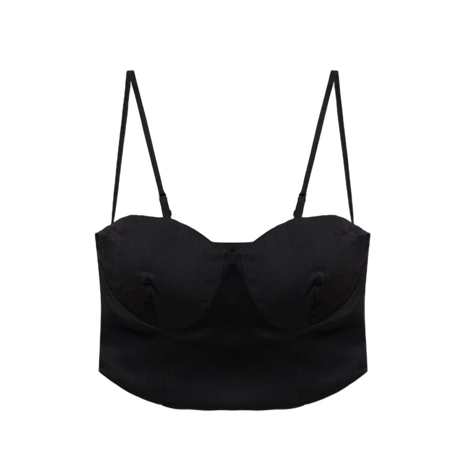 No Matter What Top zwart Zwart