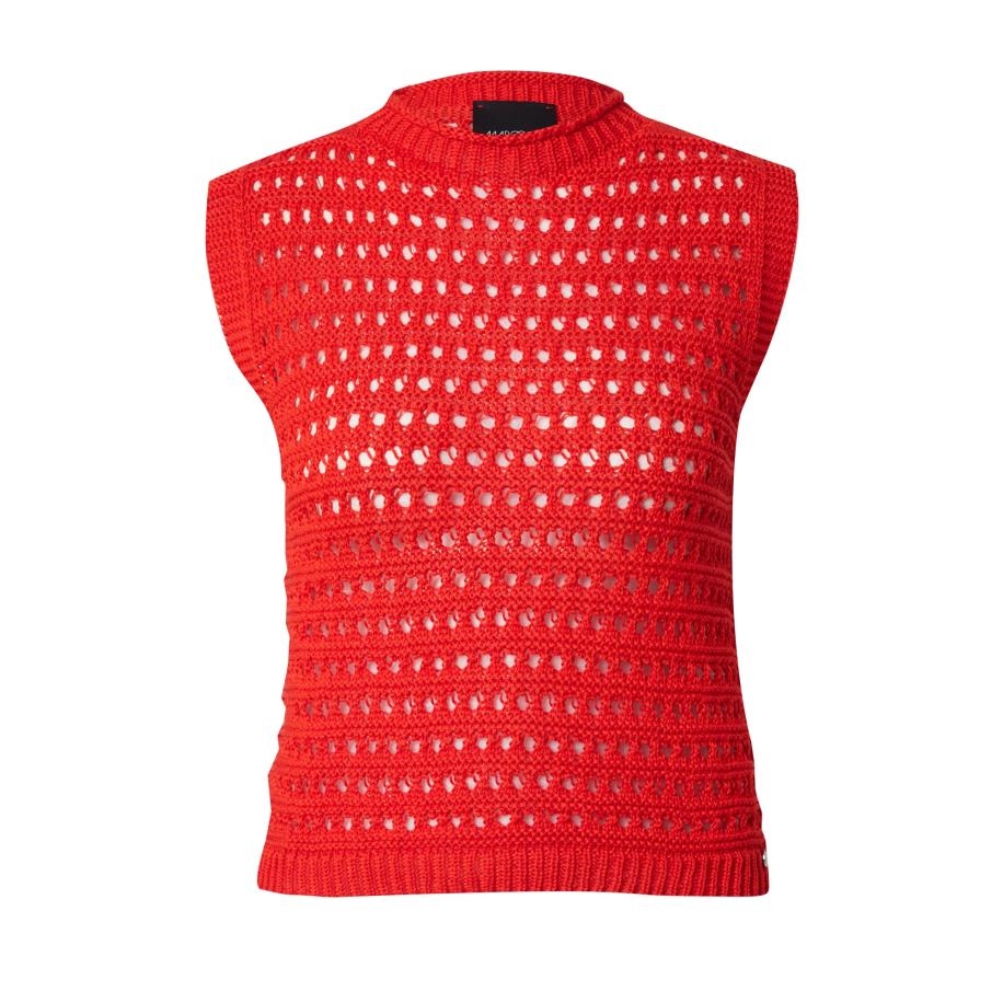 Marc Cain Marc Cain Gebreide top rood -