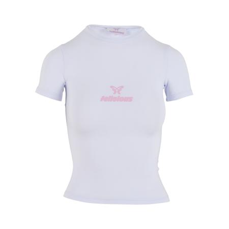 Felicious Shirt lichtroze / wit