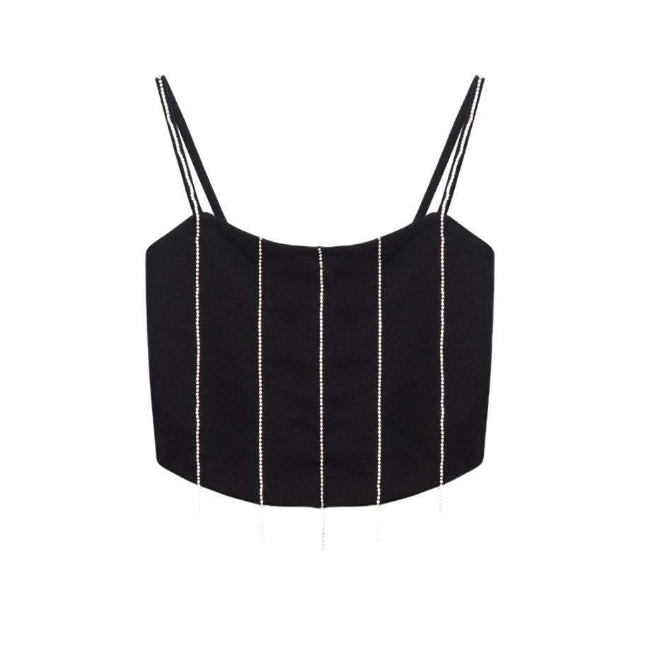 No Matter What No Matter What Top zwart / transparant -