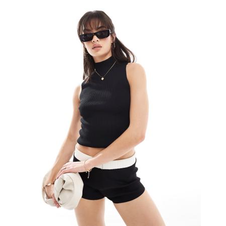 Pimkie Gebreide mouwloze top in zwart