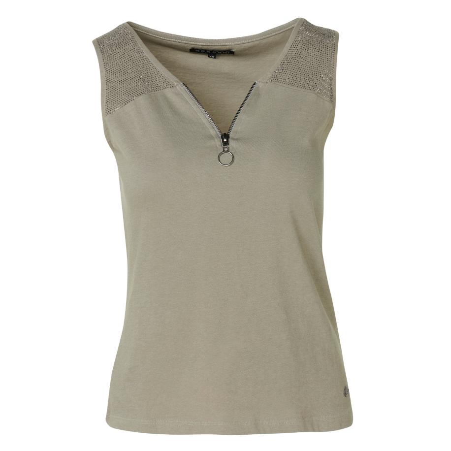 KOROSHI KOROSHI Top kaki -