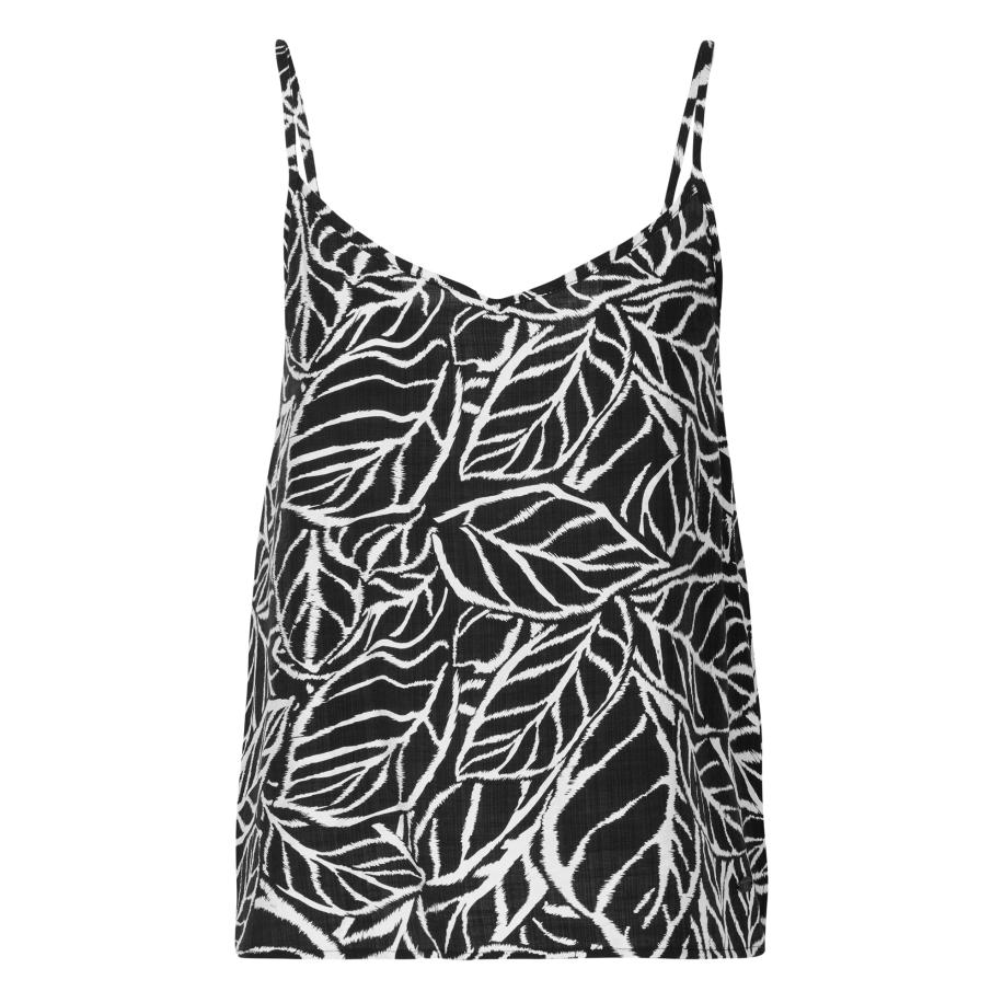 KOROSHI KOROSHI Top zwart / wit -