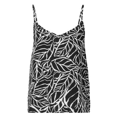 KOROSHI KOROSHI Top zwart / wit