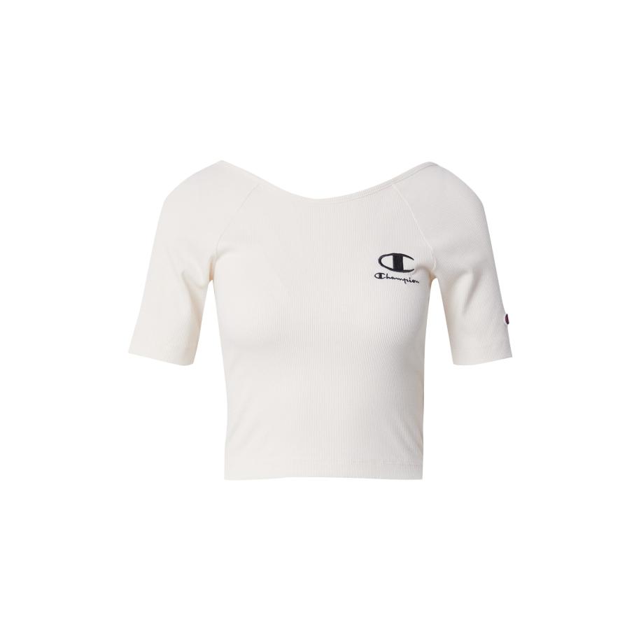 Champion Authentic Athletic Apparel Champion Authentic Athletic Apparel Shirt taupe / rood / zwart / wit -