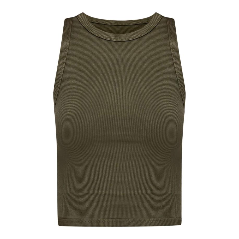 No Matter What Top kaki Groen