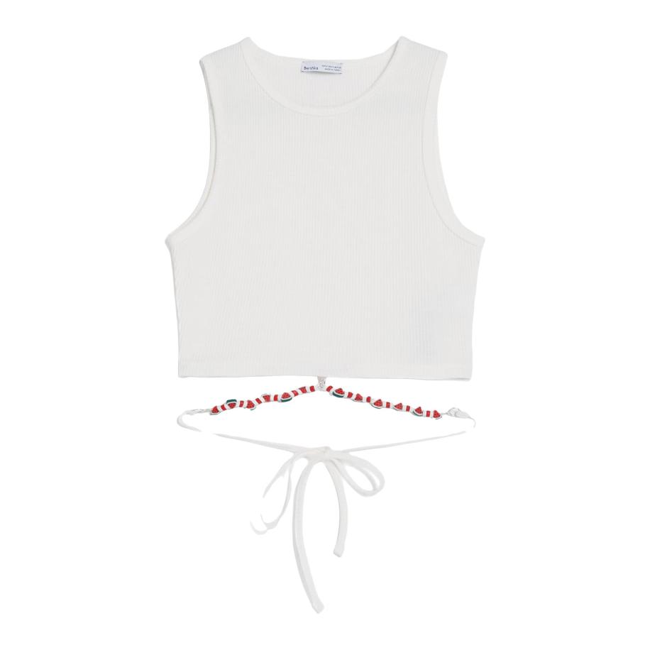 Bershka Bershka Top ecru -