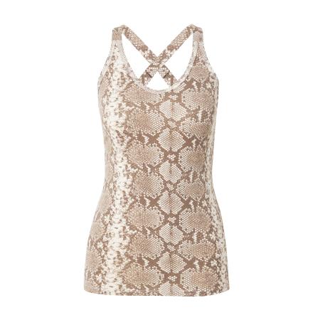 10DAYS 10Days Top beige / donkerbeige