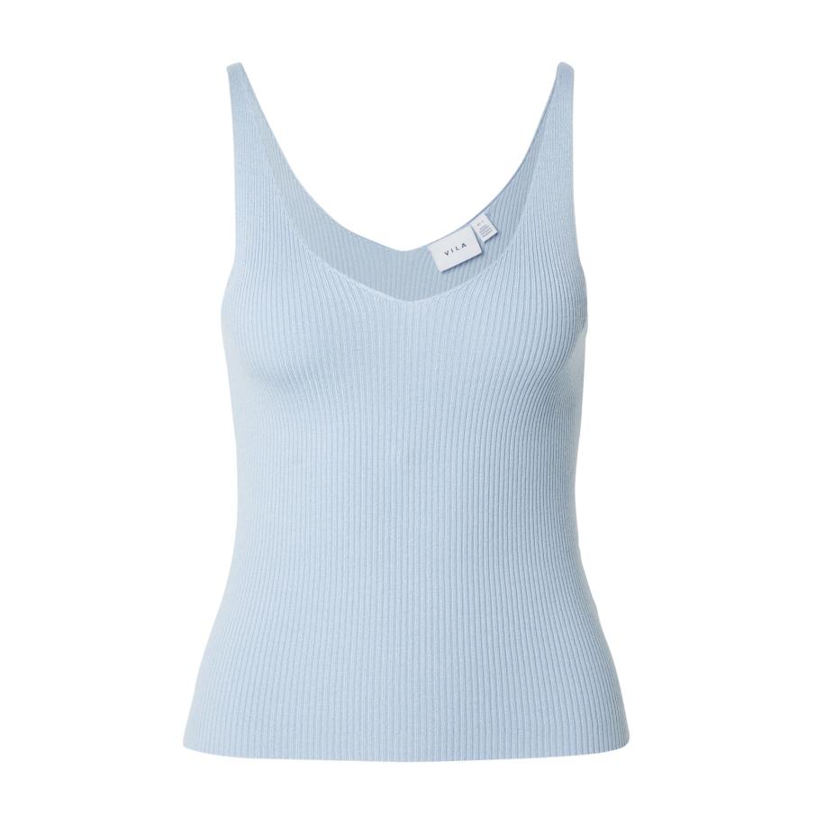Vila VILA Gebreide top VIWENNIE duifblauw -