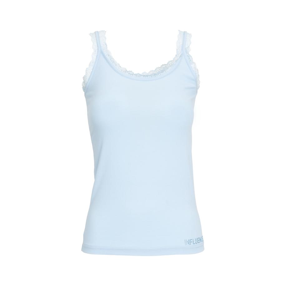 Influencer Influencer Top lichtblauw -