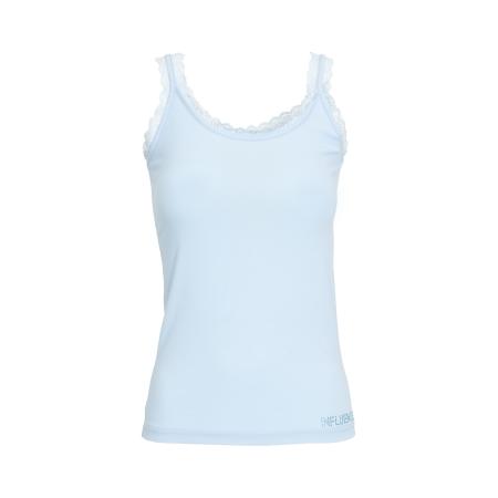 Influencer Influencer Top lichtblauw