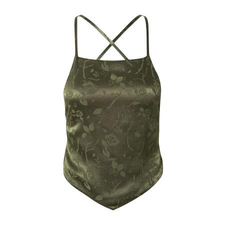 A LOT LESS A LOT LESS Top Rachel donkergroen