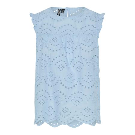 Pieces PIECES Blouse VILDE lichtblauw