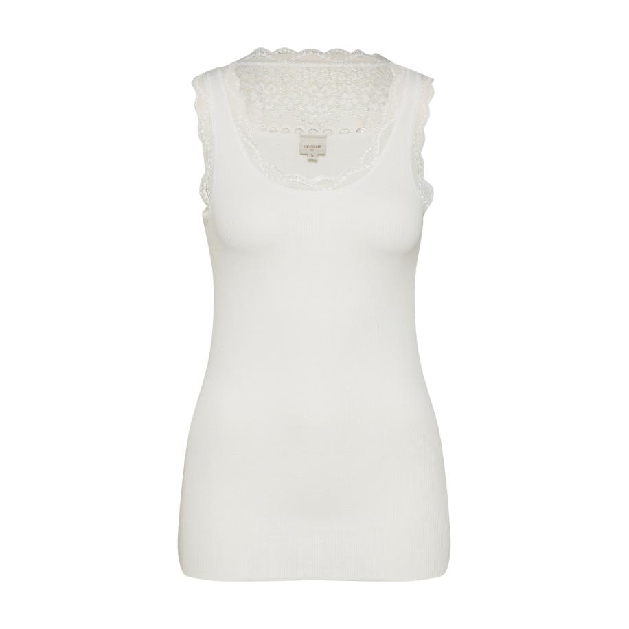 Cream Cream Top Vanessa crème -