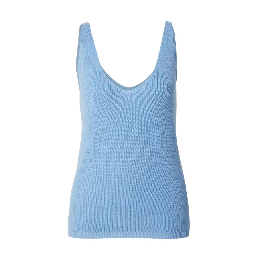 Hailys Hailys Gebreide top Eb44by lichtblauw -