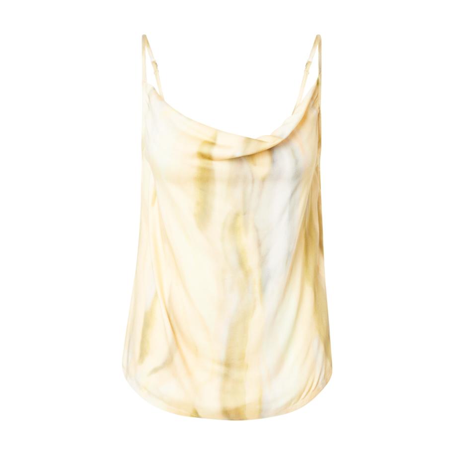 Vila VILA Top VIMurina geel / grijs / olijfgroen / wit -