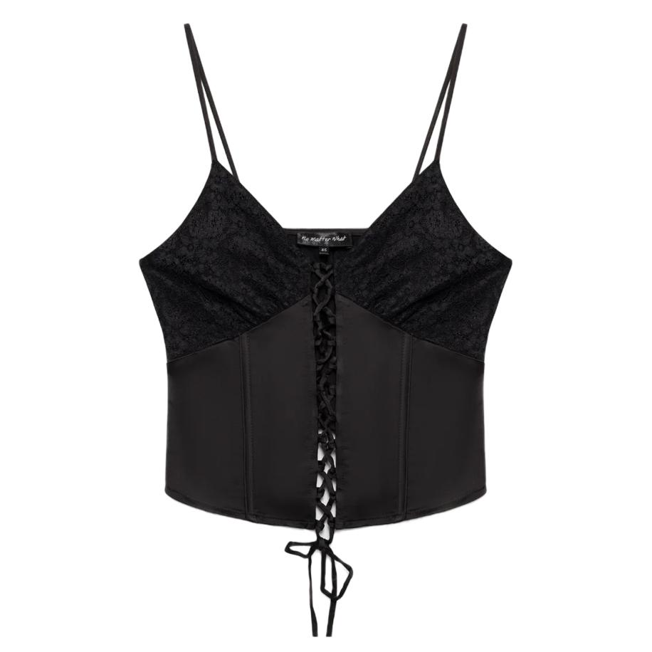 No Matter What No Matter What Top zwart -