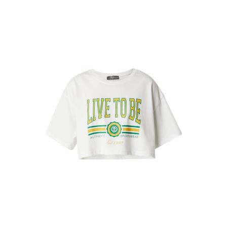 LTB LTB Shirt Locate mosterd / zwart / wit