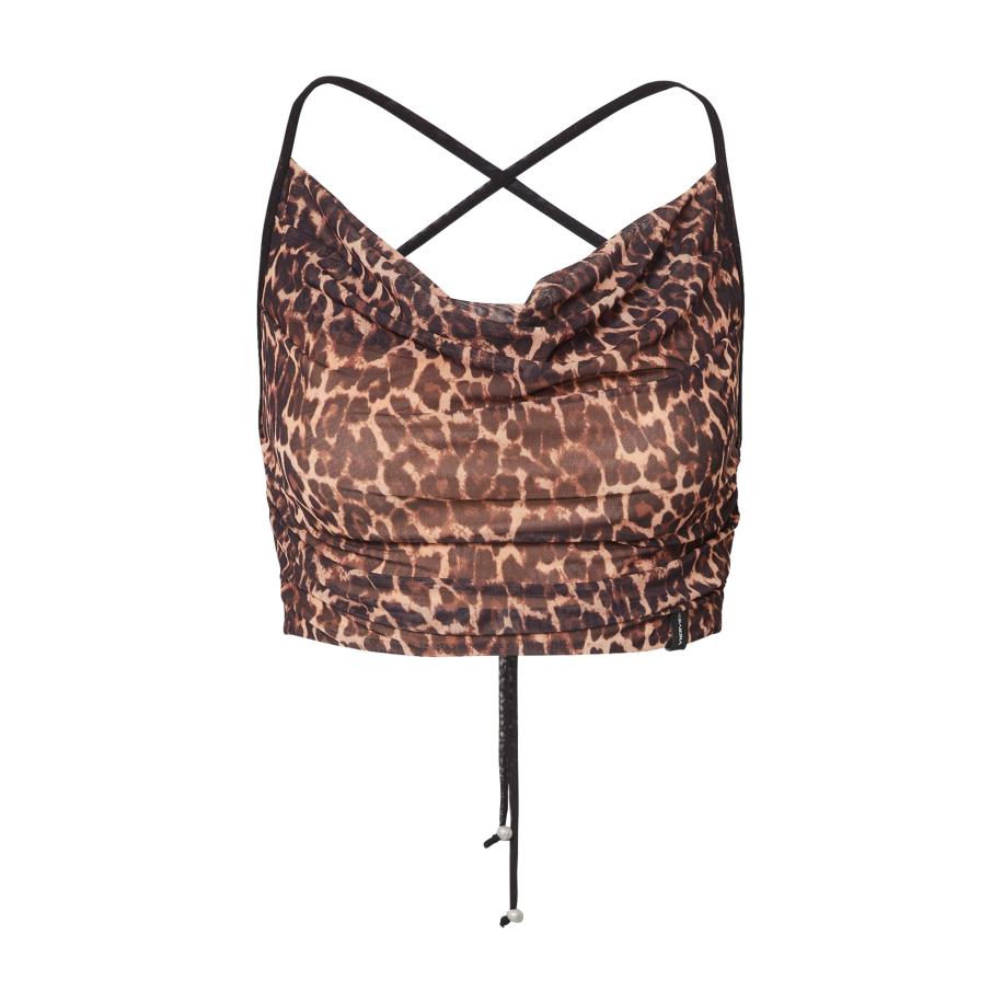 VIERVIER VIERVIER Top Joselyn bruin / cappuccino -