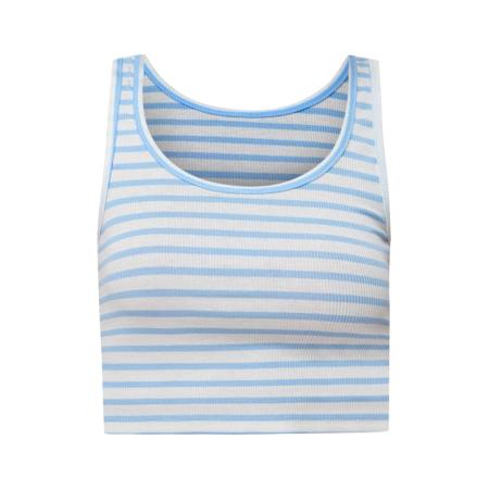 No Matter What No Matter What Top Ernte lichtblauw / wit