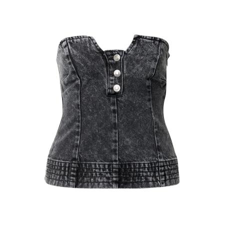 Hosbjerg Hosbjerg Top Leah black denim