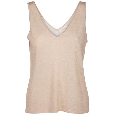 Minus minus Gebreide top Carli poederroze