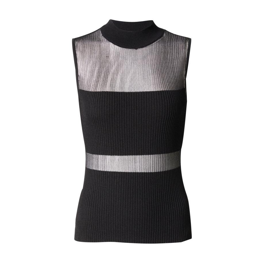Karen Millen Karen Millen Gebreide top zwart -