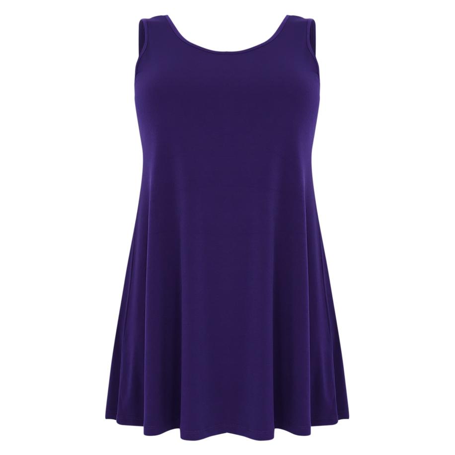 Yoek YOEK Top violetblauw -