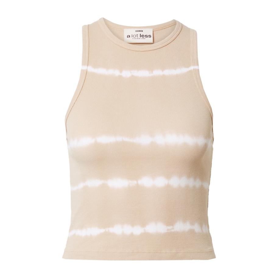 A LOT LESS A LOT LESS Top Jana beige / offwhite -