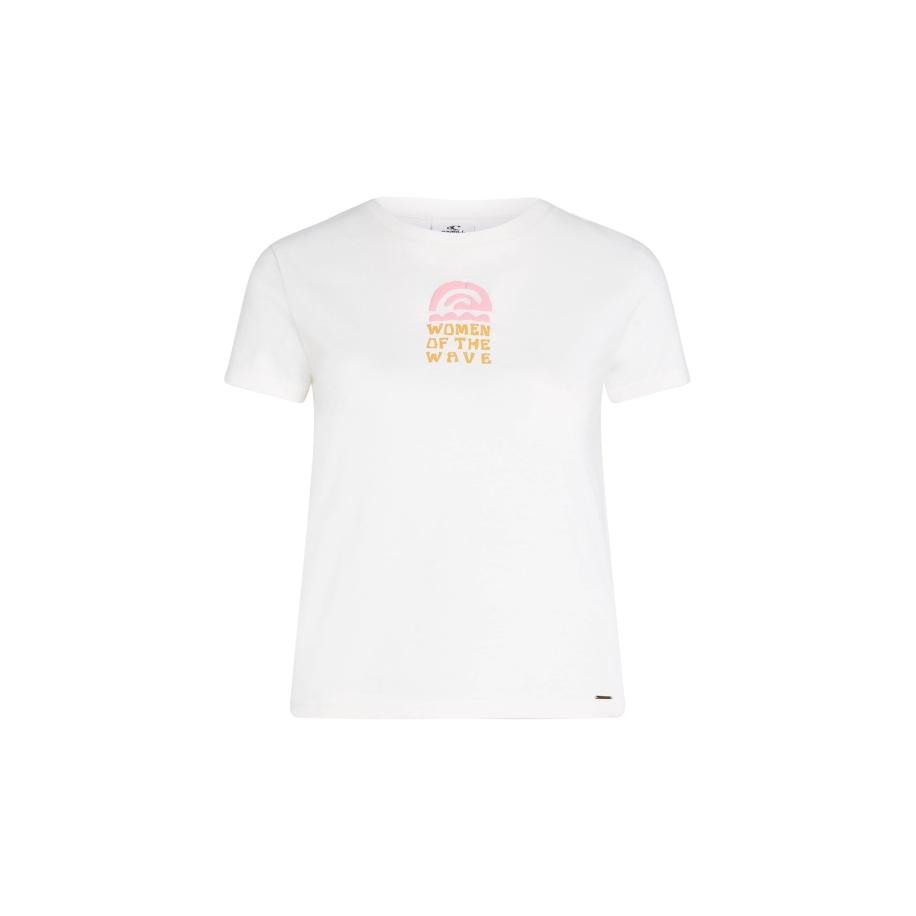 O'Neill ONEILL Shirt lichtoranje / pink / wit -