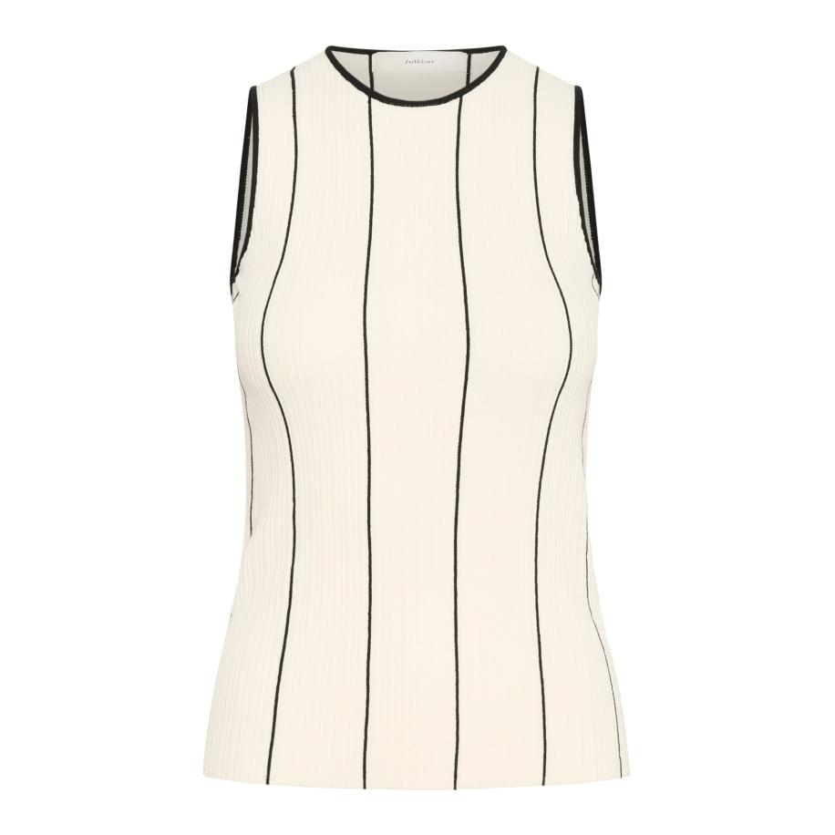 InWear InWear Gebreide top SaiaIW lichtbeige / zwart -