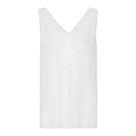 Cream Cream Gebreide top CR Zerina zilvergrijs