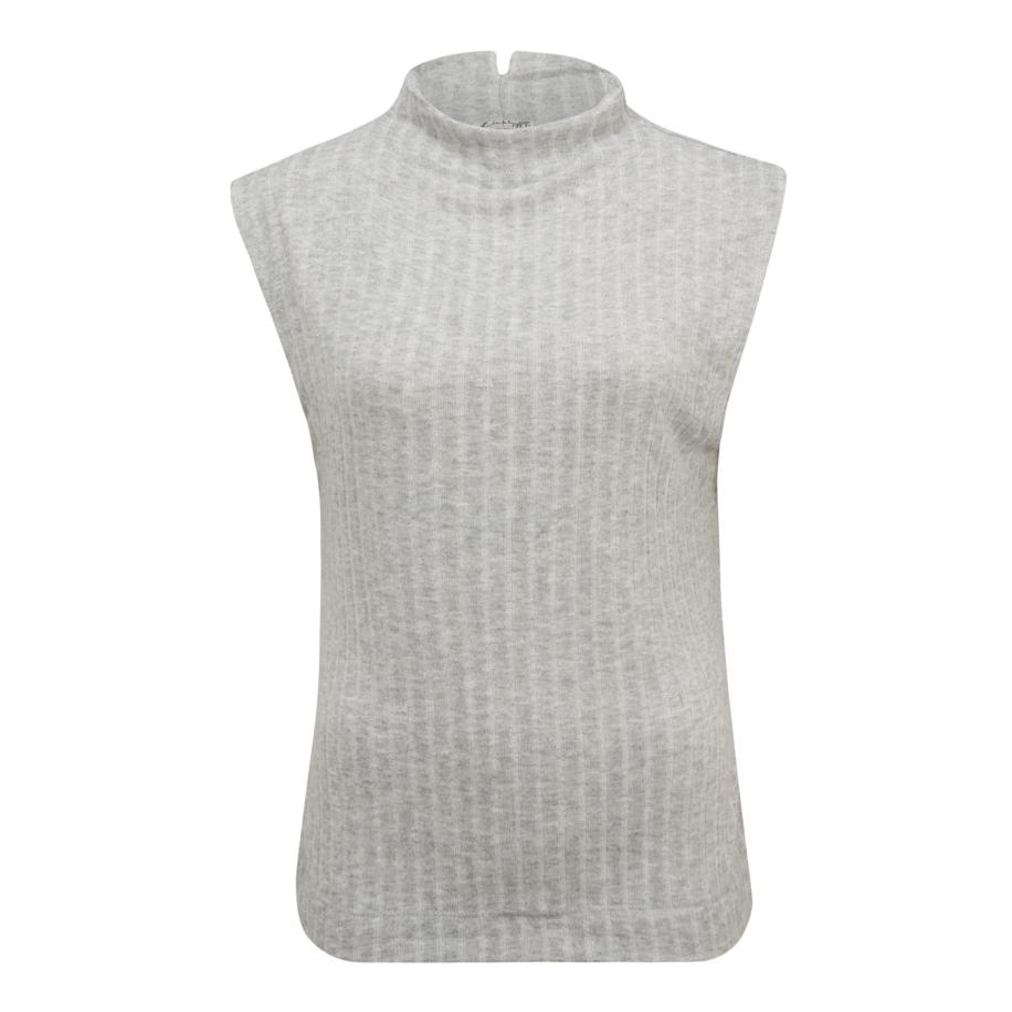 Free People Free People Top BABETOWN grijs gemêleerd -