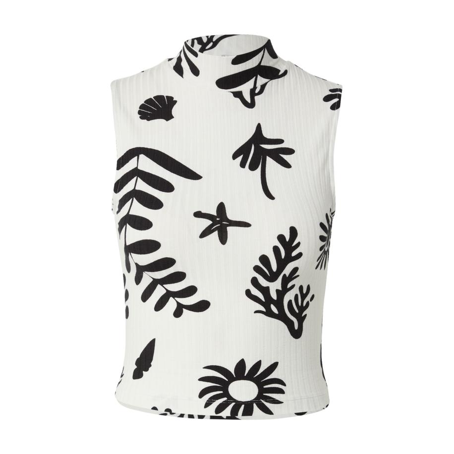 EDITED EDITED Top Kaori zwart / wit -