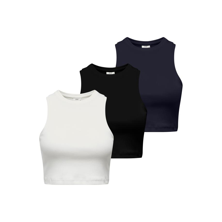 JDY JDY Top JDYLUCKY nachtblauw / zwart / wit -