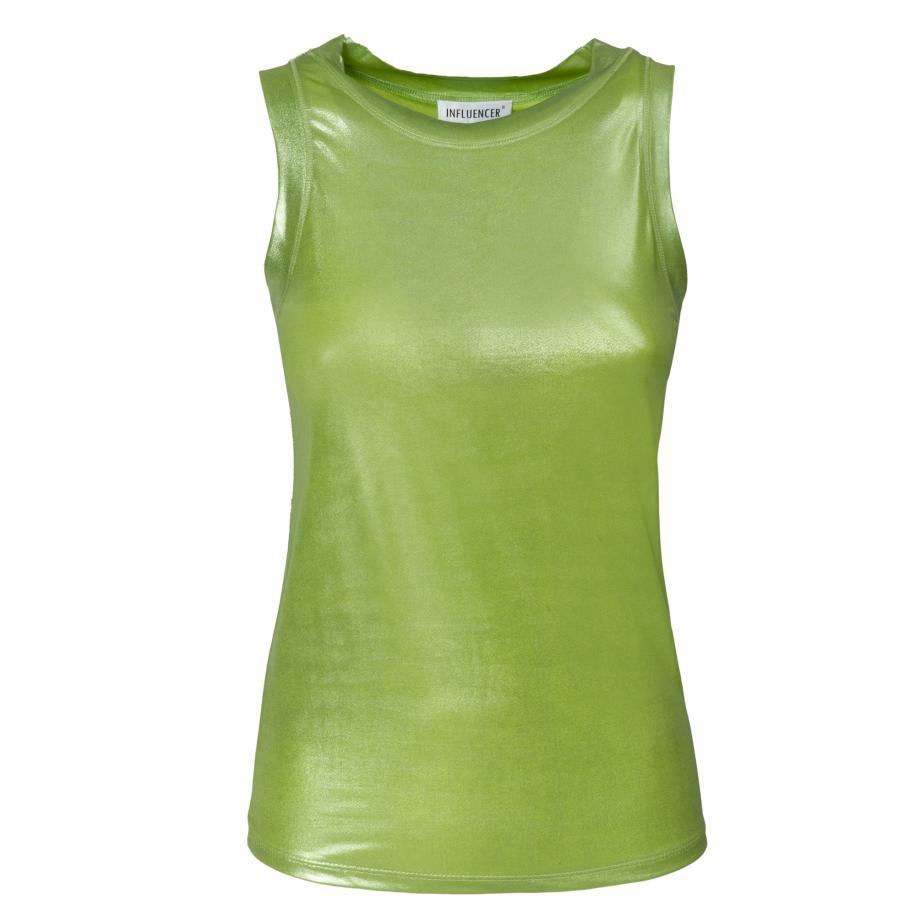 Influencer Top limoen Groen